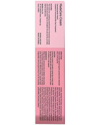 SKINRxLAB Made Cera Cream - Acne & Redness Relief Face Moisturizer, Sebum Control, Improving Skin Barrier with Ceramide and Madecassoside, Anti-Aging and Pore Minimizing Face Cream, 1.69 fl.oz.
