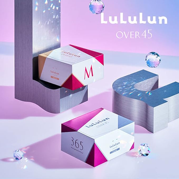 Lululun 32EA Anti Aging Face Mask for Women & Men, Daily Face Masks Skincare with Iris Root, Marine Extracts, Protein & Squalene, Facial Mask & Sheet Mask from Japanese Skincare Over45 CLEAR