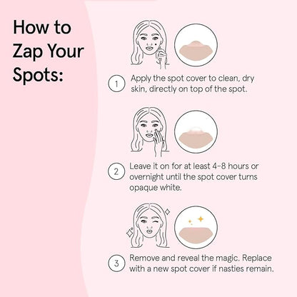 grace & stella Award Winning Pimple Patches for Face - Dermatologist Tested Acne Patches - Hydrocolloid Patch for Breakouts, Whiteheads - Vegan Acne Spot Treatment for Face (Hearts, 216 Pack)