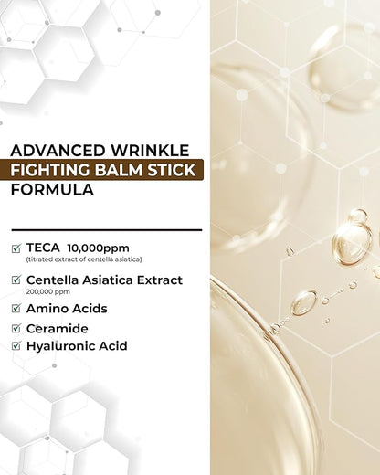 CENTELLIAN 24 Madeca Wrinkle Capture Stick (0.4oz) - Multi Balm Stick for Wrinkles & Fine Lines. Korean Skincare, Eye Cream & Moisturizer by Dongkook. Centella Asiatica, Ceramide, Collagen