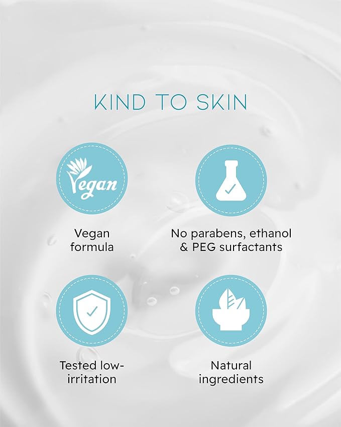 Beyond Angel Aqua Korean Moisture Barrier Toner (16.9fl oz) - Moisture Barrier Strengthening for Sensitive Skin, Vegan Formula. Chervil, Hyaluronic Acid, PHA, Ceramide.