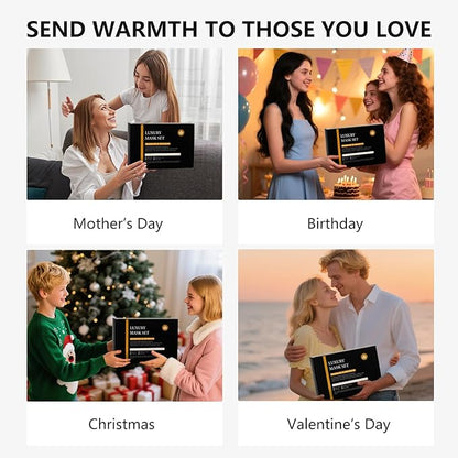 Charcoal Face Sheet Mask Pack, 55Pcs Skin Care Set for Women & Men, Hydrolyzed Real Collagen Mask, Hyaluronic Acid Face Serum, Gel Eye Patches, Gel Lip Mask, Lip Scrub, Christmas, Birthday Gift, Dad