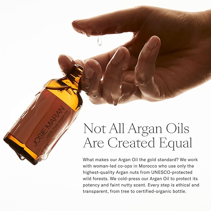 Josie Maran 3-Piece Color Makeup Kit - Argan Oil-Based Makeup Balm for Lips, Cheeks and Eyes, Hyaluronic Acid Lip Plumper & Argan Black Mascara (3 Piece Set)