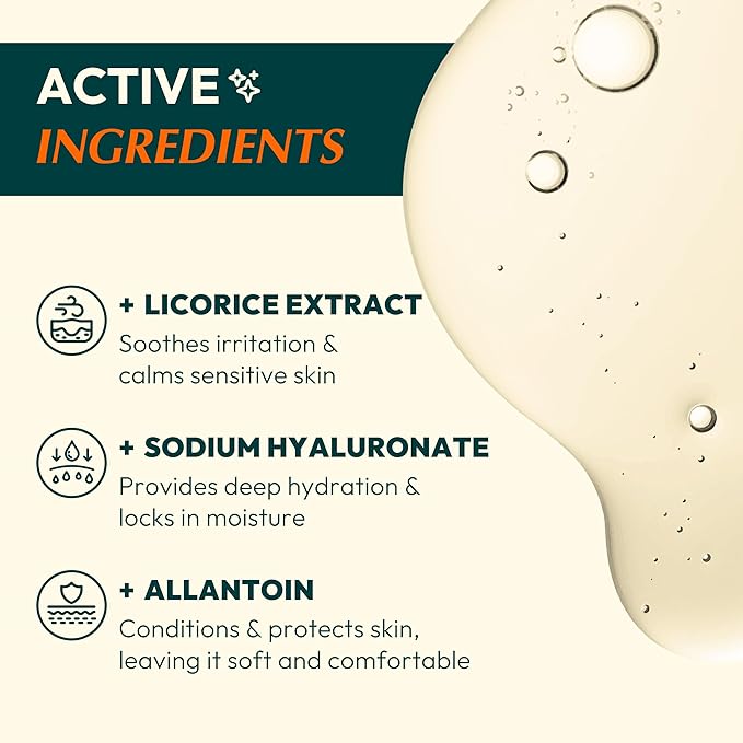 Licorice First Essence - Korean Hydrating Toner - Licorice Extract, Hyaluronic Acid and Allantoin - Soothing for Sensitive Skin - Alcohol Free for Sensitive Skin, 6.76 fl.oz