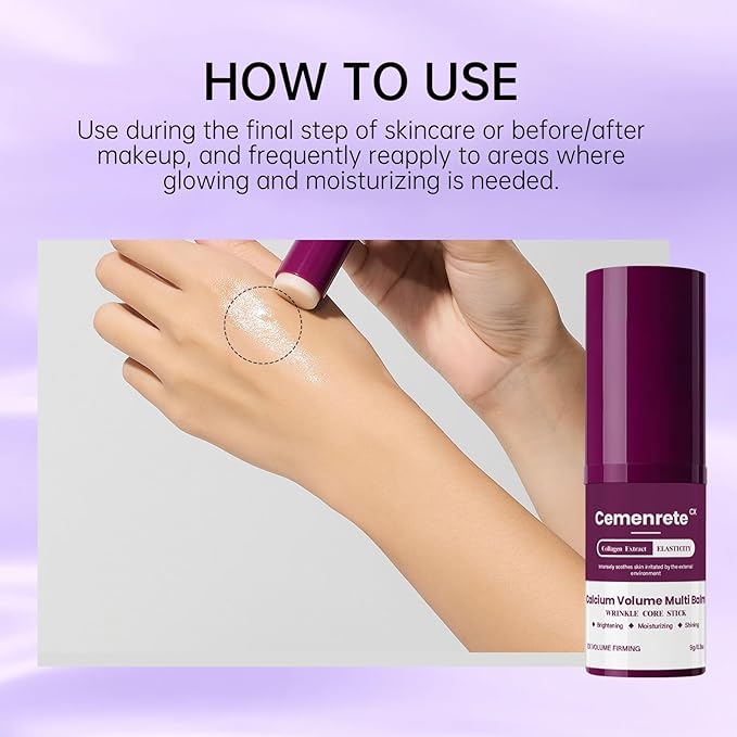 Cementerre Calcium Multi Balm (Pack of 2) | Anti-aging, Rejuvenate, Sagging, Wrinkles, Lifting, Suitable for Eyes, Neck, Face