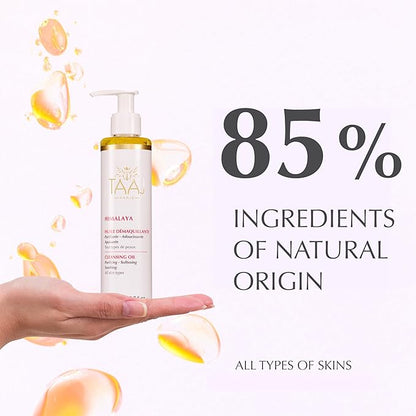 | Himalaya Cleansing Oil – Gentle & Melting Texture | Deep-Cleansing & Hydrating Skincare | Removes Impurities & Makeup | Soft, Clear & Calm Skin | All Skin | 85% natural & Vegan | 6.8 fl oz