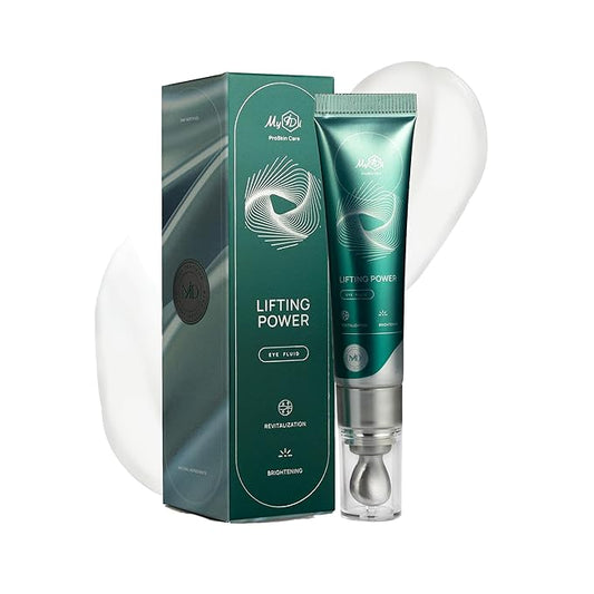 Lifting Power Eye Fluid | Rejuvenating Eye Contour Fluid with 5 Peptides & Vitamins | Niacinamide, Vitamin C, Palmitoyl Tripeptide-1 | 15ml