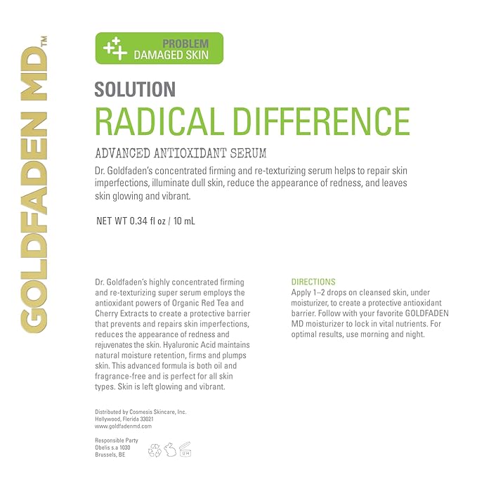 Goldfaden MD Radical Difference, 1 fl. oz.