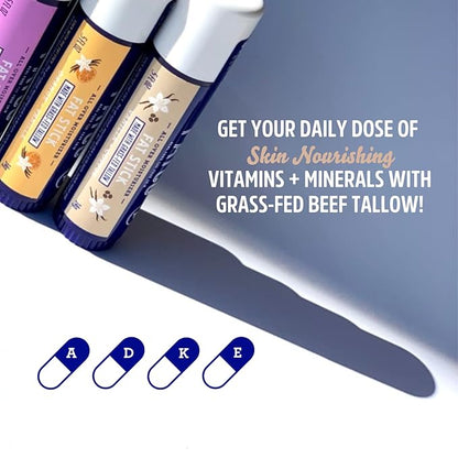 FATCO Fat Stick and All Purpose Moisturizing Stick for Dry Areas on your Face, Lips, and Body - Vanilla + Coffee (2-Pack)