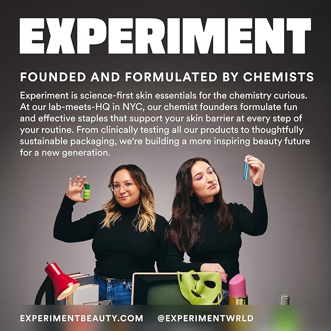 Experiment Buffer Jelly Intensive Barrier Treatment Oil – Ceramide, Squalane and Panthenol - Hydrating, Soothing and Strengthening, 1.0 FL OZ– Vegan Formula for Dry Skin Types