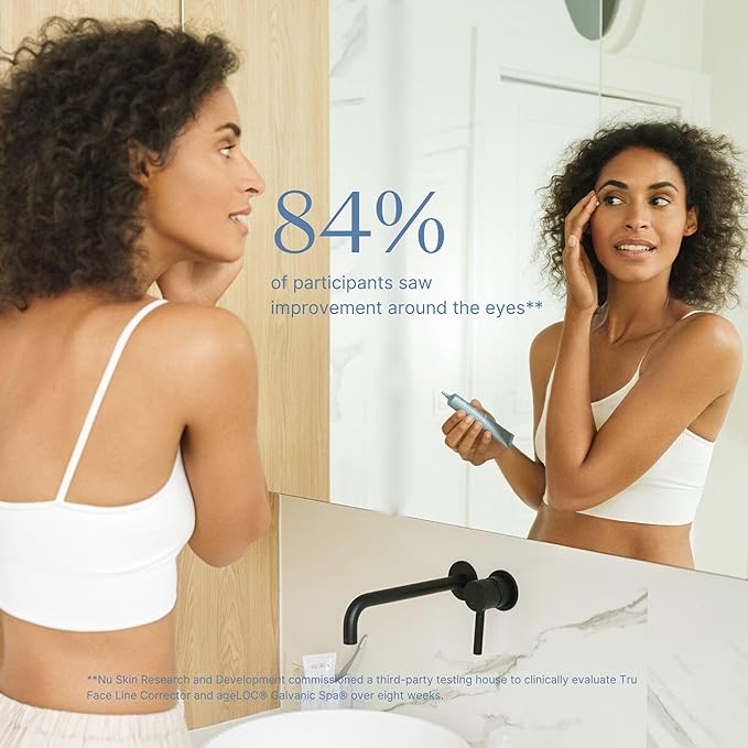 NuSkin Tru Face Line Corrector | Wrinkle Reducing Peptides | Aging for Fine Lines | Targets Mouth Lines & Forehead Wrinkles for Youthful, Smooth Skin | Put on before makeup & Face Wash | 1 Pack