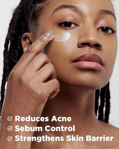 SKINRxLAB Made Cera Cream - Acne & Redness Relief Face Moisturizer, Sebum Control, Improving Skin Barrier with Ceramide and Madecassoside, Anti-Aging and Pore Minimizing Face Cream, 1.69 fl.oz.