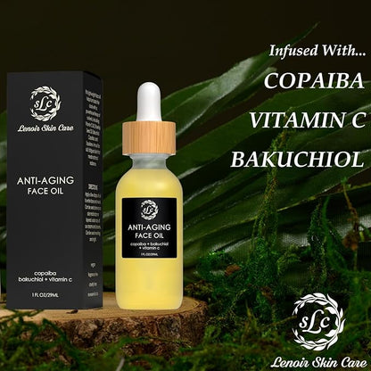 Vitamin C Face Oil (1 fl.oz/29ml) | Natural, Fragrance-Free Facial Hydration | Clean, Vegan, Cruelty Free Skincare for Men & Women | Luxury Collection