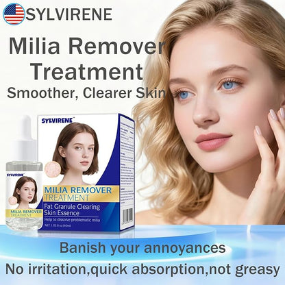 40 ml Milia Remover Treatment Serum for Eyes & Face, Milia Remover Essence, Milia Spot Remover for Clear Skin
