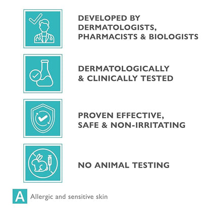 Hyaluronic Acid Water Cream, Moisturizing Face Cream, Hydrates & Soothes, Helps Strengthen Skin Barrier, Lightweight Daily Cream for Dry, Sensitive & Allergy-Prone Skin, HYALURO-SENSILIUM