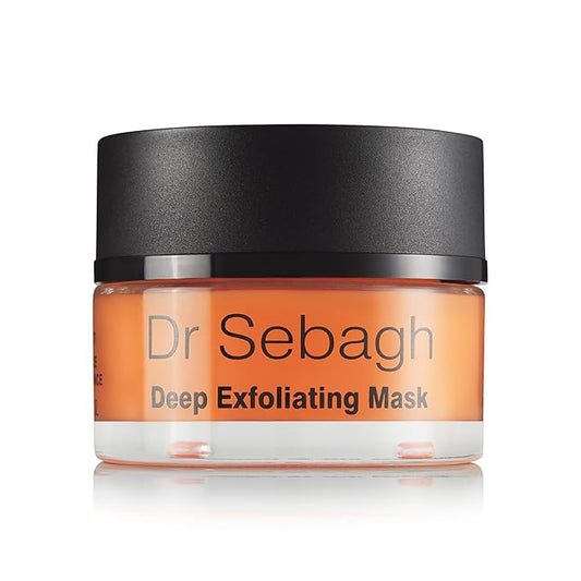 Dr Sebagh Deep Exfoliating Mask (1.7 fl oz) - Lactic Acid Exfoliating Face & Pore Cleansing - Azelaic Acid Detox for Clogged Pores Treatment - Anti-Aging Skin Mask for Radiance