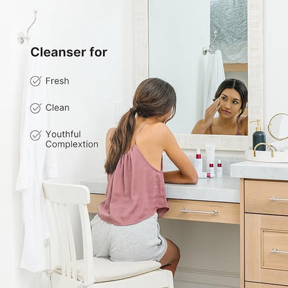 Nu Skin 180°® Face Wash | 4.2 fl. oz. | Vitamin C Cleanser with Antioxidants | Hydrating Face Wash for Smooth and Radiant Skin | 2 Pack