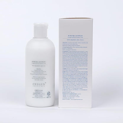 OxygenCeuticals Nutrient Toner – Essence-Type Hydrating Toner for Dry Skin, Deep Moisture & Nourishing Care with Hyaluronic Acid, Portulaca & Allantoin Extracts. 10 fl.oz (300ml)