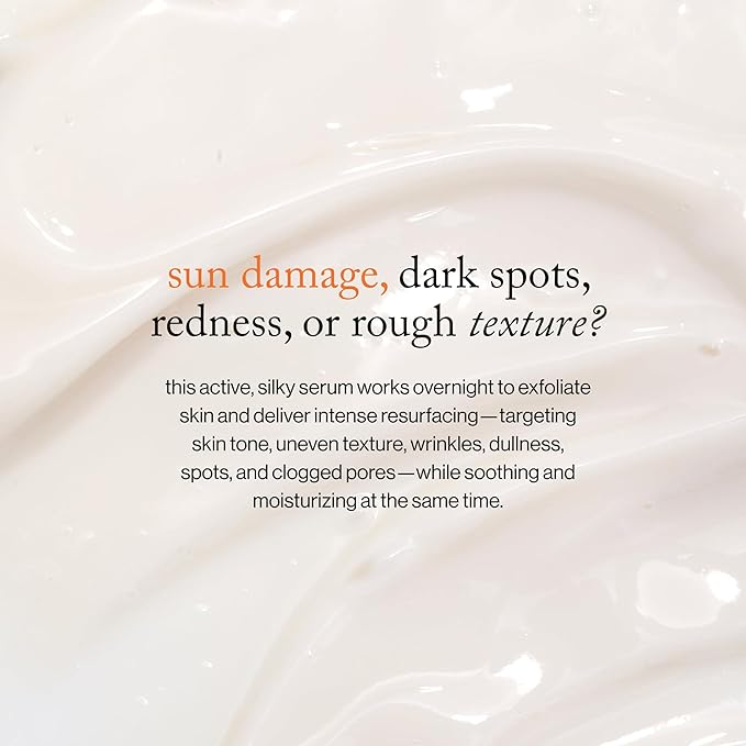 goop Beauty Sleep Milk Serum | Intense Face Exfoliator to Smooth Uneven Texture, Wrinkles, & Pores | Glycolic Acid & Hyaluronic Serum | Dark Spot Corrector | 1 fl oz