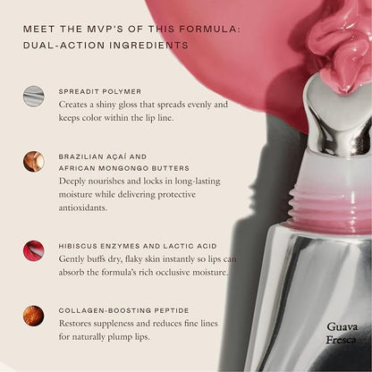 EADEM Le Chouchou Lip Softening Balm, Lip Gloss for Women, Lip Plumper & Lip Mask, Overnight Hydrating & Moisturizing Luxury Lip Balm, 0.5 oz, Burnt Malai