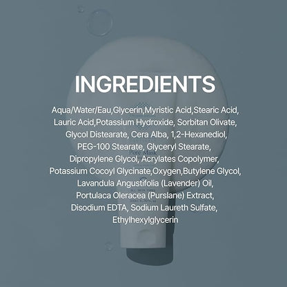 OxygenCeuticals Pore Mask – Deep Cleansing Foam with Stearic Acid, Lavender Oil & Portulaca Extract, Removes Impurities & Excess Sebum, Gentle Foaming Face Wash for Clear Skin. 6.7 fl.oz (200ml)