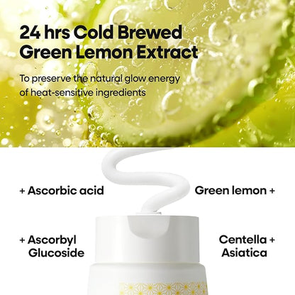 Nature Republic Vitapair C Glow Facial Cleanser 2 Pack- Vitamin Face Wash for Cleaner Skin, Hydrating Facewash for Women, Gentle Natural Cleanser, Daily Makeup Remover, Nighttime Foaming