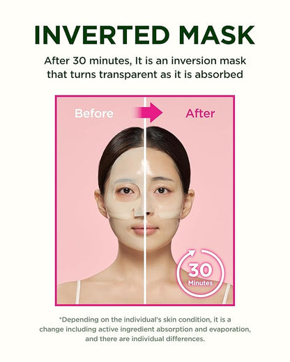CKD Retino Collagen Boosting Hydrogel Face Mask (10ea) - Korean Firming Jelly Mask for Glass Skin, Pore Minimizing and Moisturizing with Retinal & Low Molecular Collagen. Korean Skin Care.