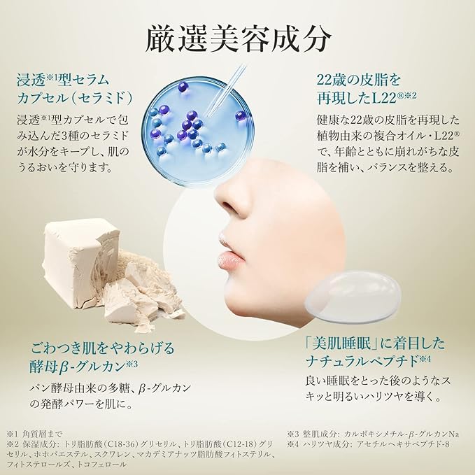 Lululun 32EA Anti Aging Face Mask for Women & Men; Daily Face Masks Skincare & Collagen Face Mask with Squalene& Algae, Hydrating Facial Mask Sheets & Facial Mask & Sheet Mask from Japan PRECIOUS ALL