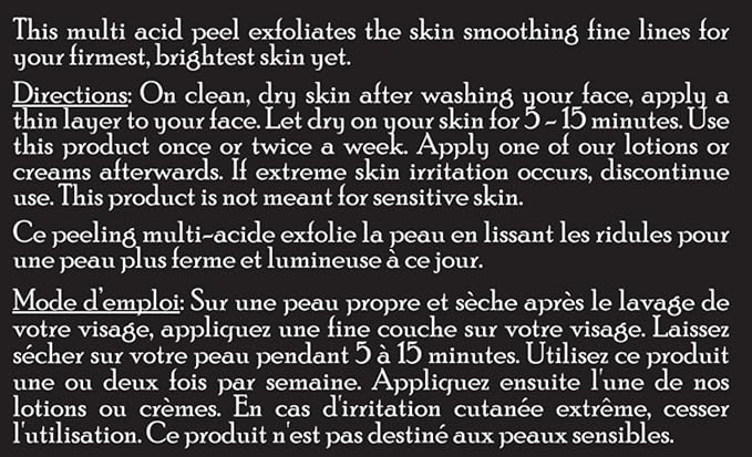 Brickell Men's Smooth Finish Glycolic Acid Peel For Men, Natural and Organic, Anti-Aging Peel for Wrinkles, 2 Ounce, Scented