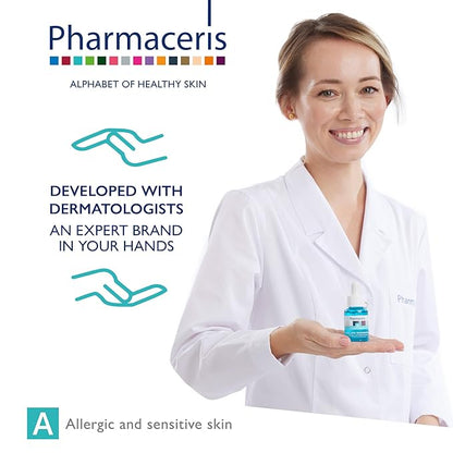 Pharmaceris Intensive Moisturizing Serum - Instant Hydration Hyaluronic Acid, Prebiotic & Niacinamide Light Weight Moisturizer for Glow Skin, HYALURO-SENSIBIOTIC