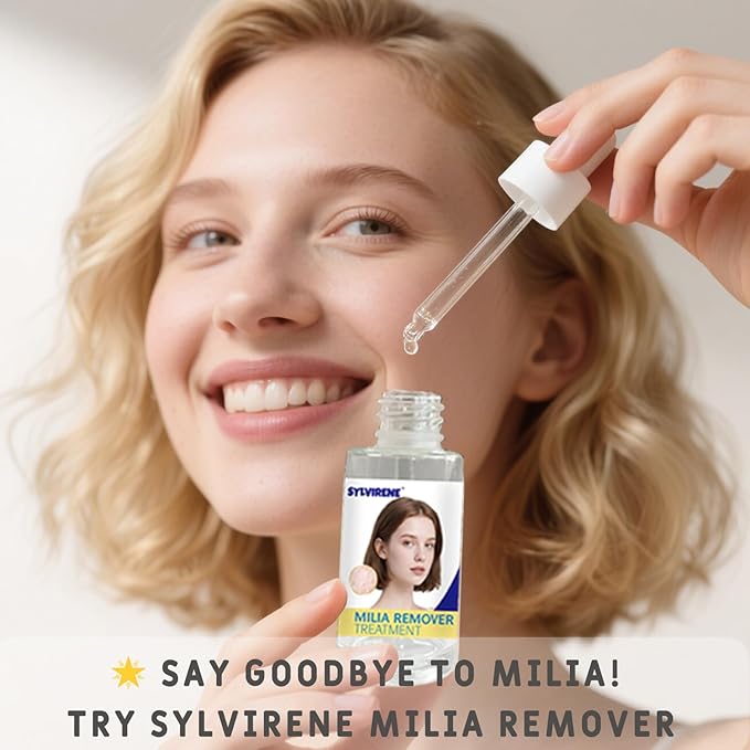 40 ml Milia Remover Treatment Serum for Eyes & Face, Milia Remover Essence, Milia Spot Remover for Clear Skin