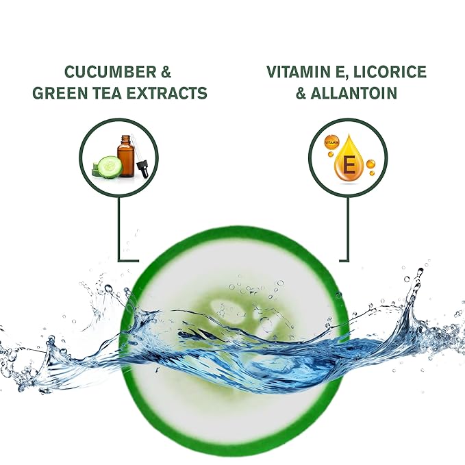 Fran Wilson NOURISH MY EYES Cucumber and Green Tea Pads - 36 Pads each At-Home Spa Treatment to reduce puffiness Revitalize Your Eyes: Easy-to-Use Cucumber Eye Pads for Dark Circles (Pack of 3)