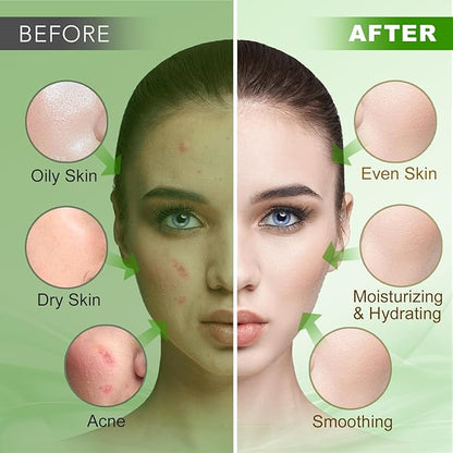 Jelly Mask for Facials Professional, Hydrating & Moisturizing Peel-Off Natural Gel Face Mask SkinCare, Professional Spa Use Jelly Face Masks, Deep Hydration & Glow 23 Fl Oz (Tea Tree)