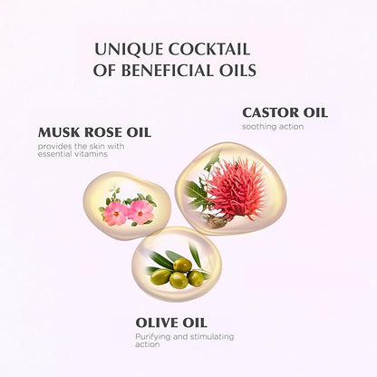 | Himalaya Cleansing Oil – Gentle & Melting Texture | Deep-Cleansing & Hydrating Skincare | Removes Impurities & Makeup | Soft, Clear & Calm Skin | All Skin | 85% natural & Vegan | 6.8 fl oz