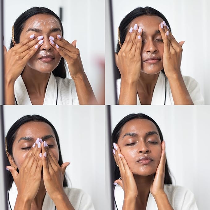 Fitglow Beauty Calm Cleanser | Gentle Milky Face Cleanser for Sensitive Skin | Hydrating & Balancing Facial Wash with Ceramides & Cucumber | Makeup Remover | Plant-Based, Fragrance-Free | 120ml