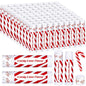 100 Pack Christmas Lip Balms Bulk Christmas Candy Peppermint Cane Scented Holiday Flavor Lip Balm Gifts Xmas Party Gifts Bulk Xmas Items Stocking Stuffers for Women Men Staff Employee (Candy)