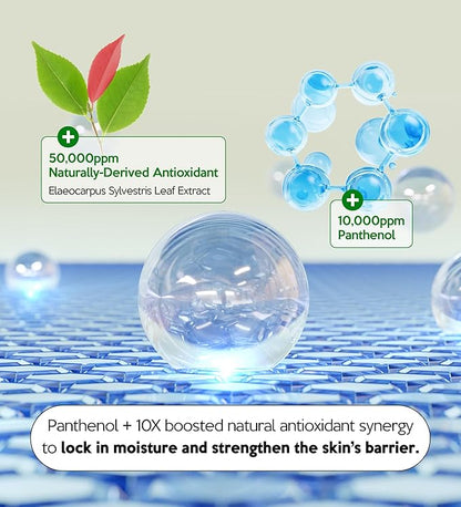 Troubless Hydro Soothing Moisture Cream - Deep Hydration & Skin Barrier Cream for Face w/ 10,000 ppm Panthenol & Tea Tree 4-Terpineol - Soothing & Non-Greasy Face Moisturizer (2.36 fl oz)