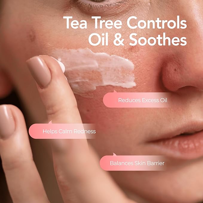 Dr.Deep Acpa Tea Tree Lotion - Lightweight & Non-Greasy Facial Moisturizer for Acne-Prone, Oily, & Sensitive Skin, Non-Comedogenic Formula with Tea Tree Extract - 4.05 fl. oz / 120ml