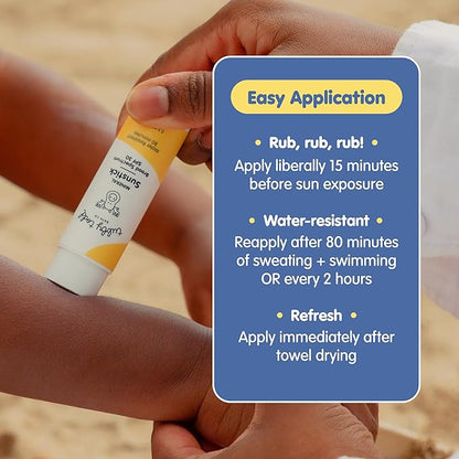 TUBBY TODD Mineral Sunstick - Broad Spectrum SPF 30 Sunscreen for Kids - Water-Resistant Stick Sunscreen for Body & Face - Safe for Sensitive Skin - 2 Pack, 0.5 oz