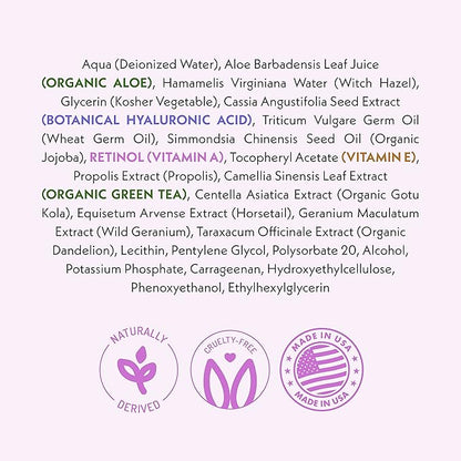 Eve Hansen Retinol Serum for Face 2% | (2oz) Facelift in a Bottle Wrinkle Filler Pore Minimizer Anti Aging Serum | Organic Retinol Anti Wrinkle Serum, Vitamin A Serum, Hyaluronic Acid