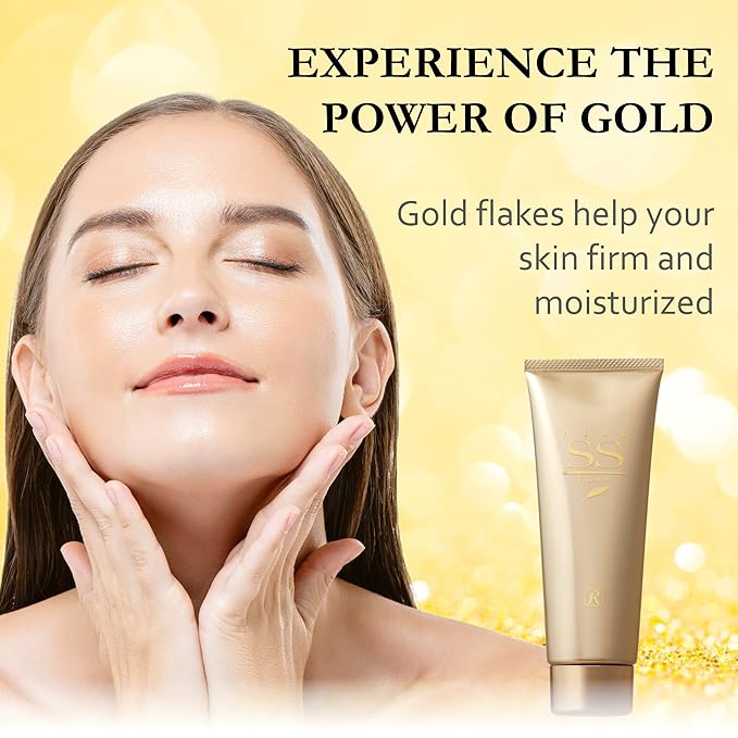 ROYAL HERB SS FOAM Facial Foaming Cleanser Moisturizing with Aloe Vera Leaf Extract, Ginseng Extract and Gold, 4.23 OZ / 120g