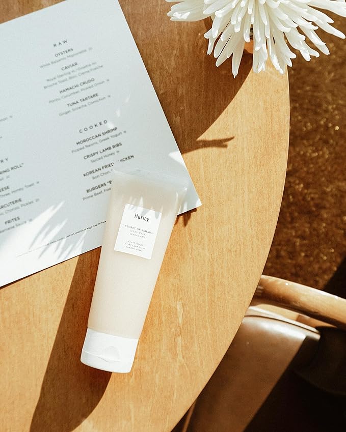 Huxley Secret of Sahara Sleep Mask, Hydrating Overnight Face Mask for Dry and Dull Skin, Korean Skincare with Cactus Extract and Cica, Barrier Support, Non-Sticky Gel-Cream, 5.29 oz