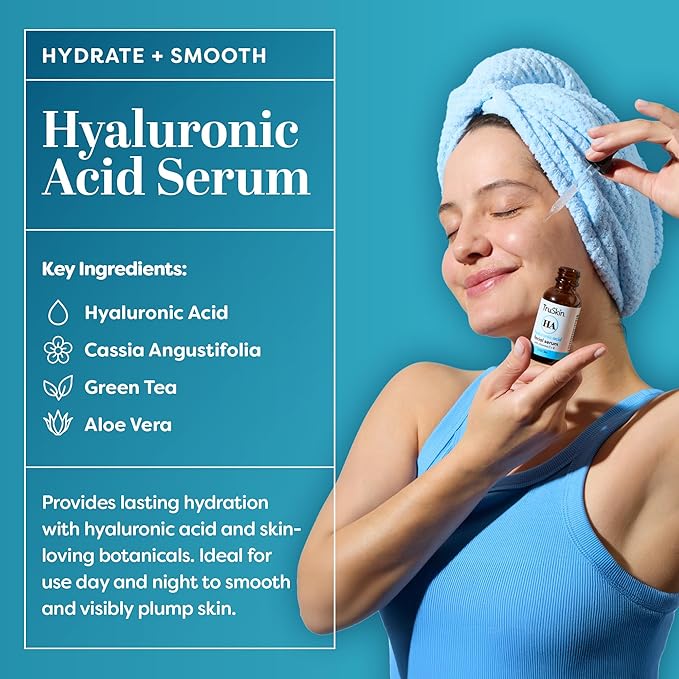 TruSkin Face Serum Trio – Hyaluronic Acid, Vitamin C & Retinol Serum for Face – Anti Aging Skin Care Set for Women – Skincare for Bright, Smooth, Hydrated & Firmer-Looking Skin, 1 fl oz, 3 Bottles