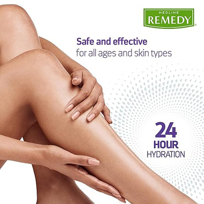 Medline Remedy Clinical Skin Cream, Nourishing Formula for Dry Skin, 32 oz. Pump Bottle