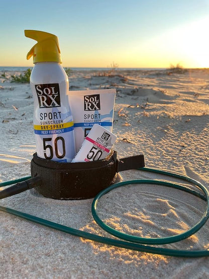 SolRX MINERAL SPF 50 Sunscreen Stick for Face - Zinc Oxide Sunsceen Stick, Clear, Non-Greasy (Pack of 2)