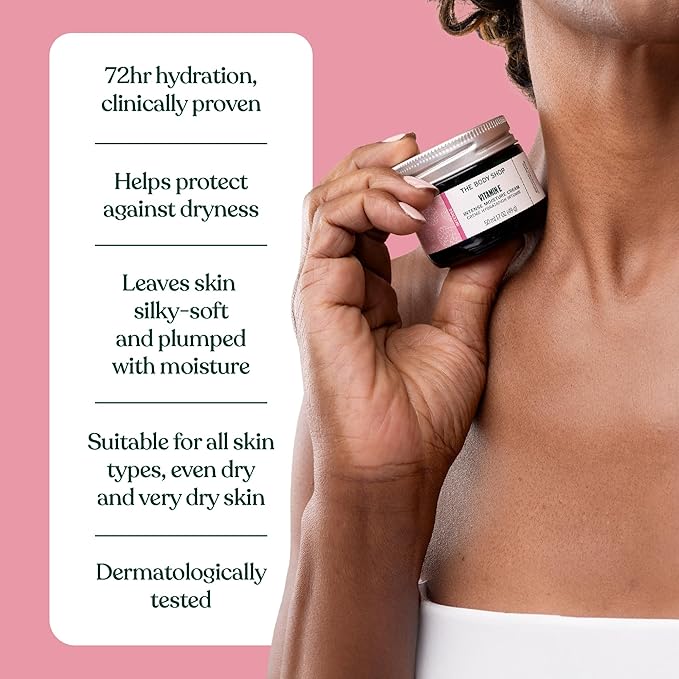 The Body Shop Vitamin-E Intense Moisture Cream for Unisex, 1.7 Ounce