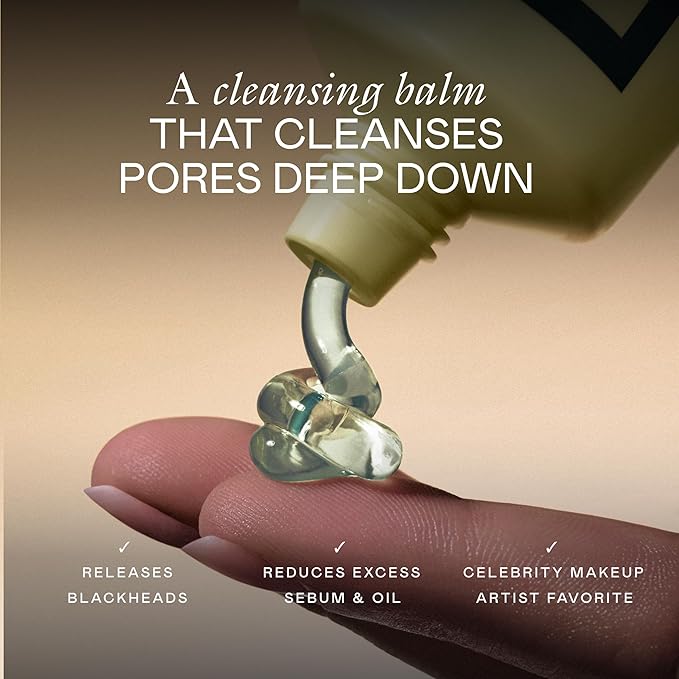 EADEM Dew Dream Hydrating Cleansing Balm & Makeup Remover with Moringa & Tiger Grass, Facial Cleanser & Skincare Moisturizer, Hydrating Skin Care Make Up Remover Balm, 3.4 oz