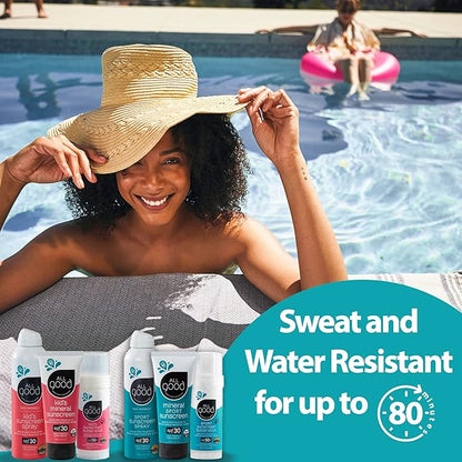 All Good Sports Mineral Sunscreen Butter Stick for Face, Nose, Ears - UVA/UVB Broad Spectrum SPF 50, Coral Reef Friendly, Water Resistant, Zinc Oxide, Coconut Oil, Beeswax, Vitamin E (2.75 oz)(2-pack)