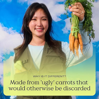 KraveBeauty 24 Carrot Retinal - 30ml, Korean Skincare-Inspired Gentle Retinal Serum, Smooths Skin Texture, Supports Skin Barrier, Lightweight Non-Sticky Gel, Nourishes with Upcycled Carrot Extract