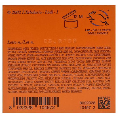 L'Erbolario Soleombra Silky After-Sun Fluid - After Sun Lotion with Aloe Vera Gel for Deep Hydration - Summer Essentials with Shea Butter - 6.7 oz